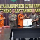 Satpol PP dan BPBD Kukar sepakat lakukan pencegahan dan penanggulangan bencana bersama
