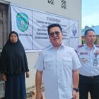 Wakil Bupati Kukar, Rendi Solihin didampingi Kepala Dishub Kukar, Ahmad Junaidi