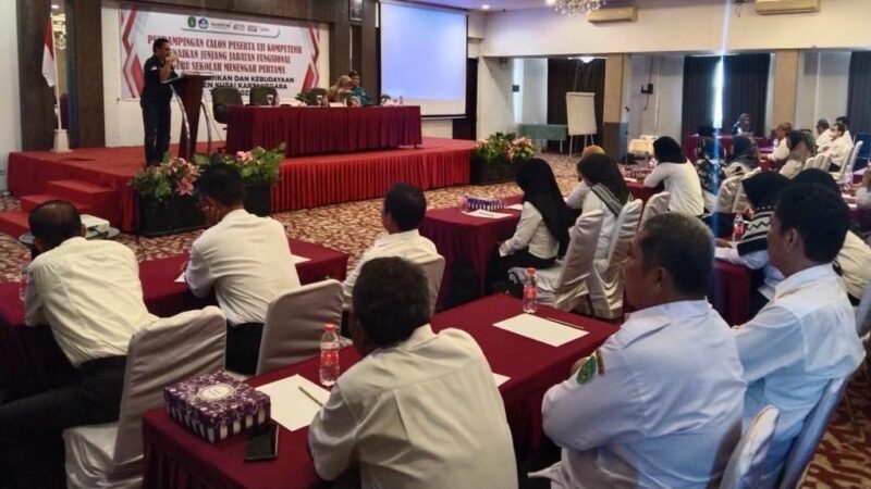 Pelaksanaan kegiatan pendampingan bagi para calon peserta Uji Kompetensi Kenaikan Jenjang (UKKJ) 