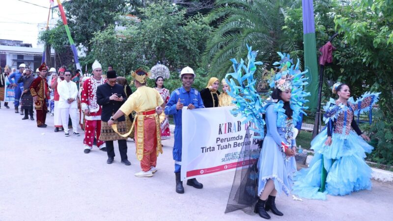 Kirab Budaya peringatan HUT-ke 24 Kutim