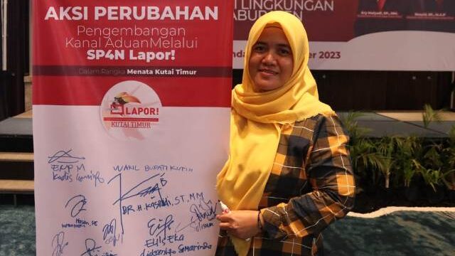 Lisa Komentin - Kepala Bidang Informasi dan Komunikasi Publik (IKP) dan Kehumasan Diskominfo Staper Kutim