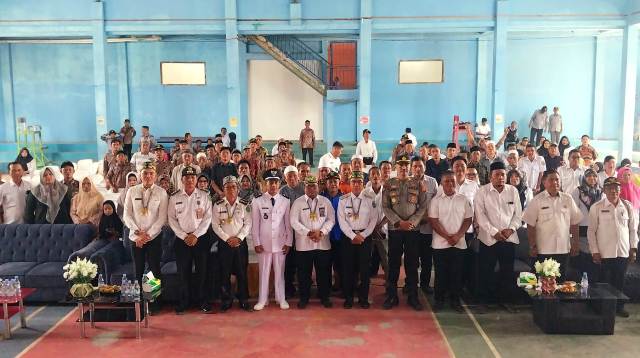 Pengukuhan Kepala Desa (Kades) Wanasari, Kecamatan Muara Wahau