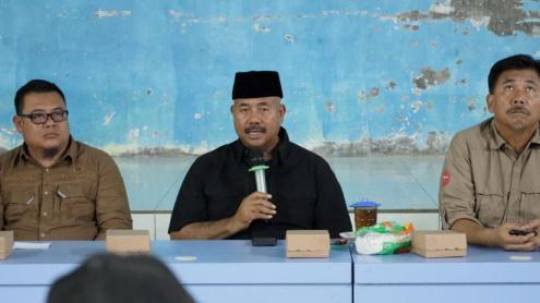 Bugatti Kukar Edi Damansyah monitoring di Kecamatan Marrant Kayu (istimewa)