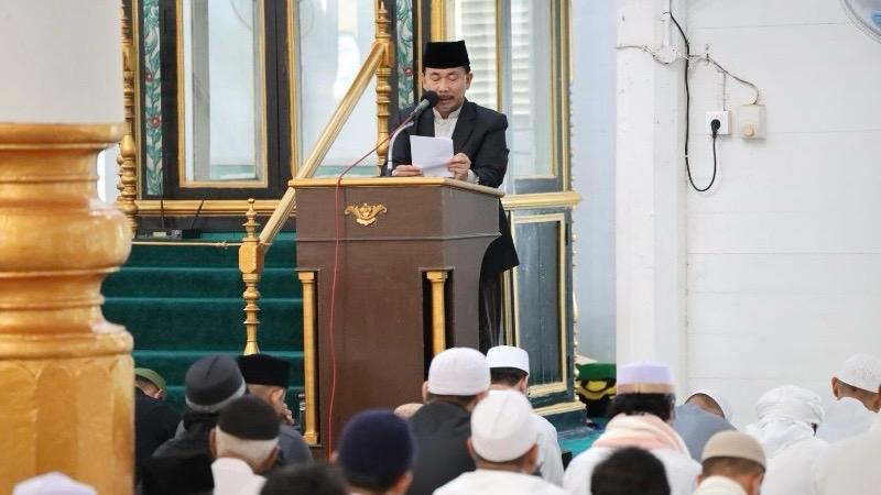 Sekda Kukar, Sunggono berikan sambutan