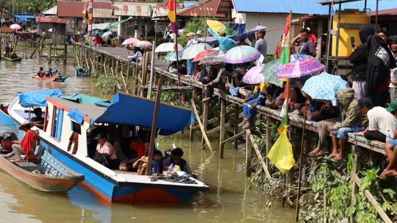 Lomba ramaikan HUT ke-44 Kelurahan Sarijaya