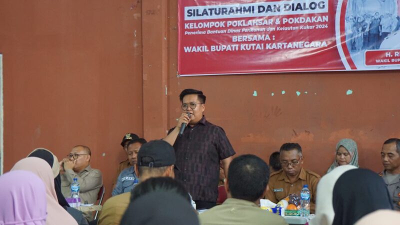 Wakil Bupati Kukar, Rendi Solihin berdialog bersama Poklahsar dan Pokdakan Kecamatan Samboja