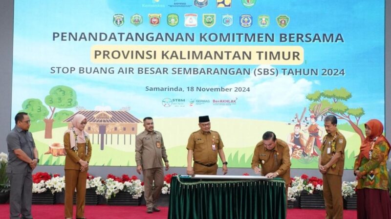 Penandatanganan Komitmen Percepatan Stop Buang Air Besar Sembarang