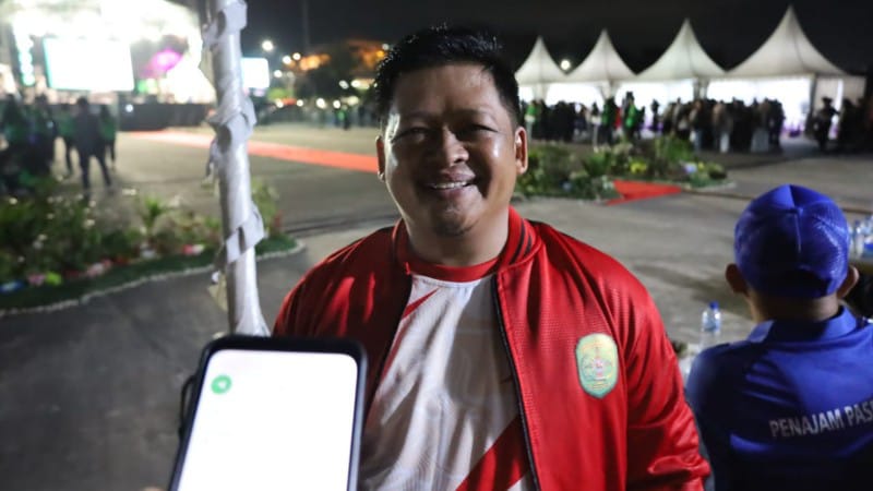 Kepala Dispora Kukar menghadiri Pembukaan Porprov Korpri III 2024
