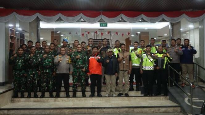 Patroli Gabungan Forkopimda menjelang Pilkada 2024