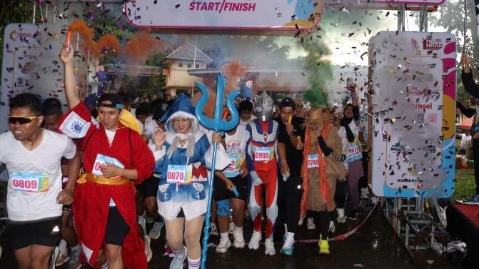 Tenggarong Color Run Festival 2024
