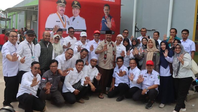 Kick Off Stop Buang Air Besar Sembarangan di Kecamatan Loa Kulu