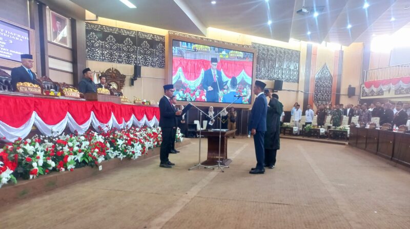 Rapat Paripurna PAW Anggota DPRD Kutai Kartanegara