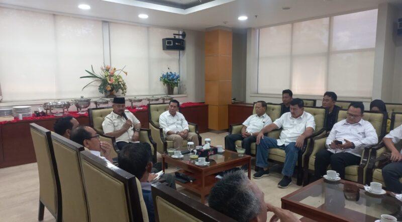 Bupati Kukar Edi Damansyah, menerima kunjungan rombongan KTNA Nasional