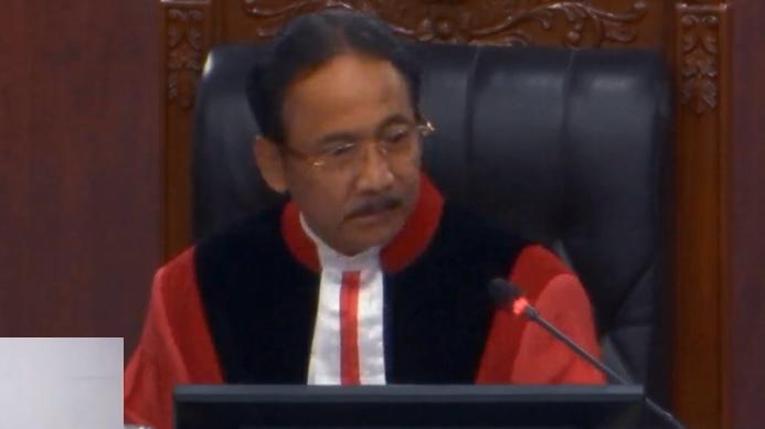 Suhartoyo - Ketua mahkamah Konstitusi