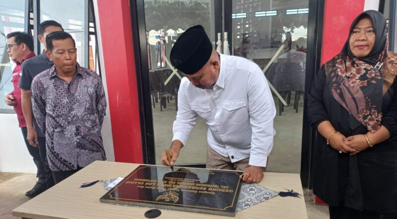 Peresmian Gedung BPU Desa Loa Ulung