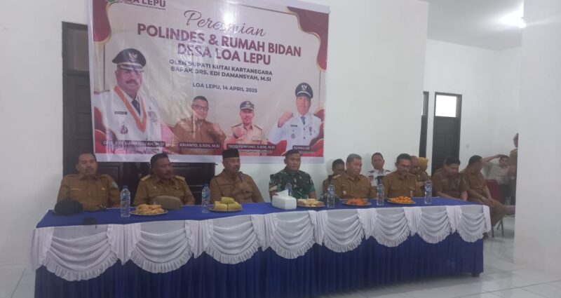 Peresmian Polindes Loa Lepu