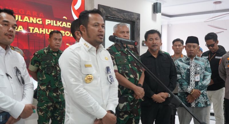 Gubernur Kaltim monitoring kesiapan PSU Pilkada Kukar