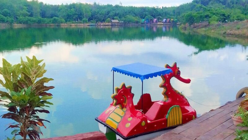 Objek Wisata Danau Kumbara Desa Kota Bangun III
