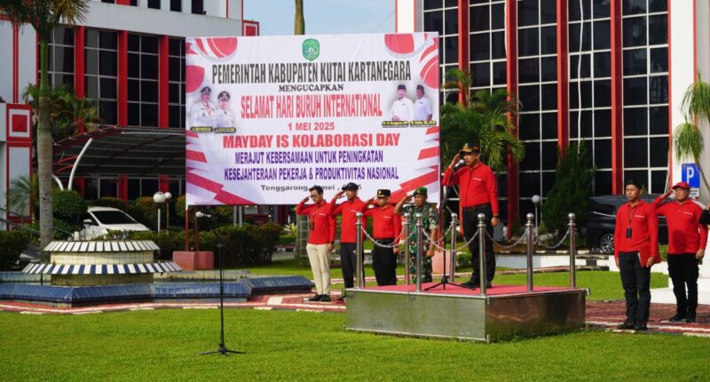 Apel Upacara Peringatan Hari Buruh Internasional