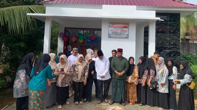 Peresmian Posyandu Melati Ungu di Desa Sebulu Ilir