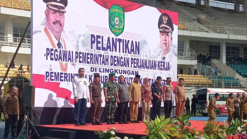 Pelantikan P3K di Kutai Kartanegara