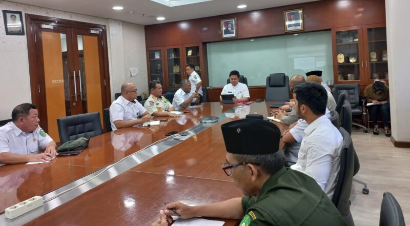 Rakor persiapan menjelang Hari Raya Idul Adha