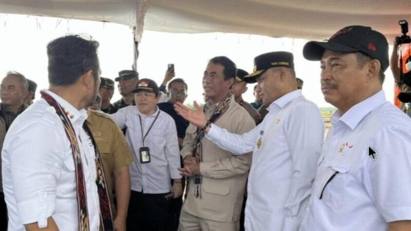 Kunjungan kerja Menteri Pertanian di PPU