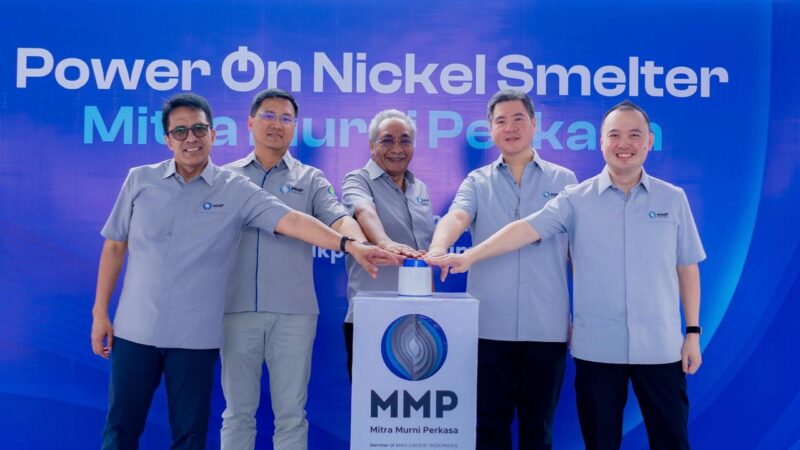 Seremoni Power On Nickel Smelter Mitra Murni Perkasa
