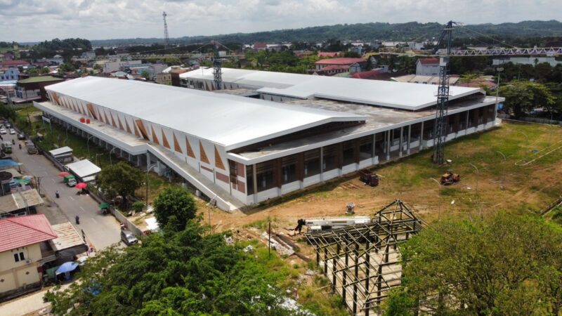 Pembangunan Pasar Tangga Arung