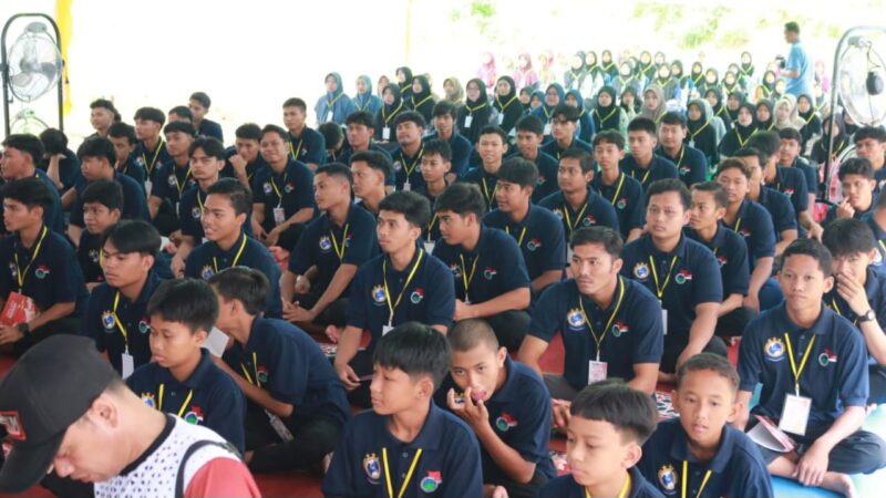 Perkemahan Akhir Tahun LDII yang dilaksanakan di Kelurahan Panji