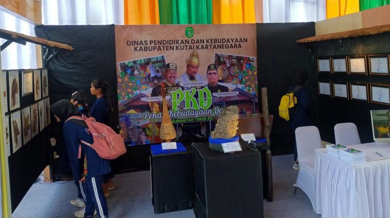 Stan pameran dari Kukar di PKD Kaltim