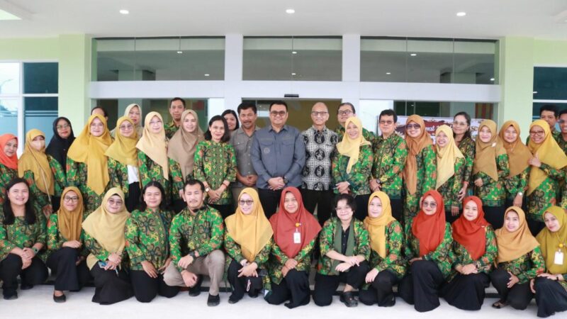 Peresmian gedung cenderawasih RSUD AM Parikesit