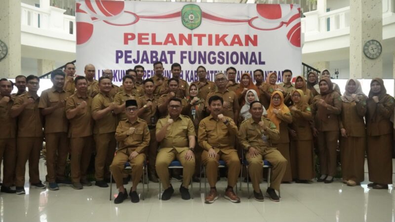 Pelantikan Pejabat Fungsional di lingkunga Pemkab Kukar