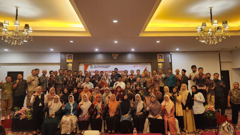 Sosialisasi Penilaian Kelayakan Usul Perizinan Satuan Pendidikan yang digelar Disdikbud Kukar