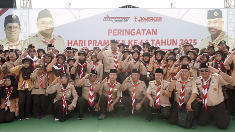 Peringatan Hari Pramuka ke-64 di Kutai Kartanegara