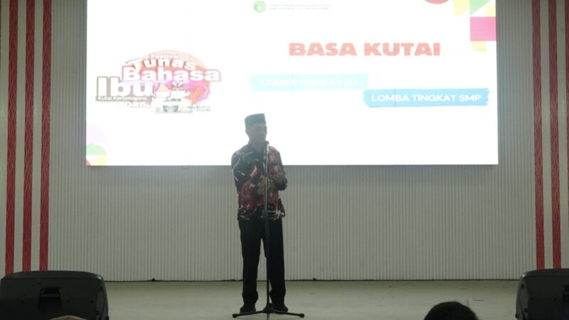 Festival Tunas Bahasa Ibu (FTBI) 2025  yang digelar Disdikbud Kukar