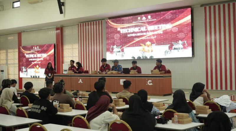 Technical Meeting Lomba Seni Budaya dalam rangka memeriahkan Erau Adat Kutai 2025