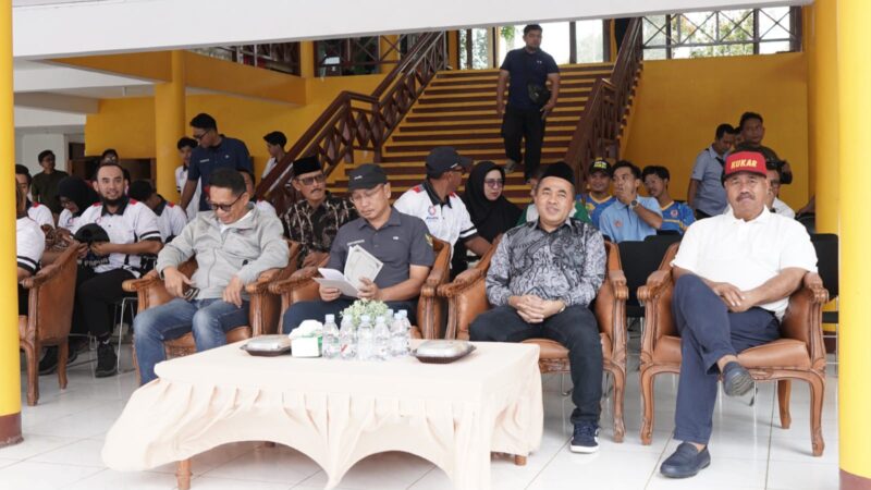 Ketua DPRD Kukar, Ahmad yani menghadiri Pelantikan Pengurus Cabang Olahraga Akuatik Kukar masa bakti 2025-2029