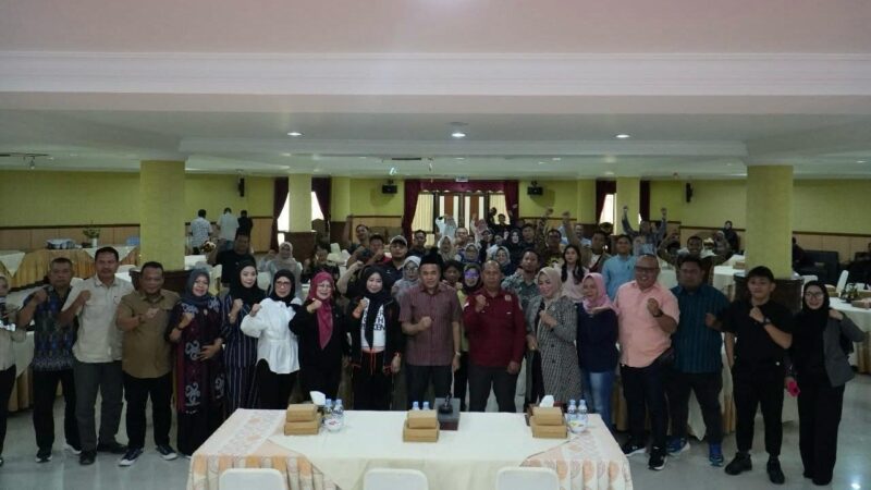 Musyawarah Kabupaten Indonesia Pickleball Federation (IPF) di Ruang Serbaguna DPRD Kukar (istimewa)