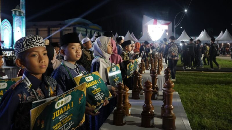Penutupan MTQ ke-46 tingkat Kabupaten Kukar di Kecamatan Tenggarong