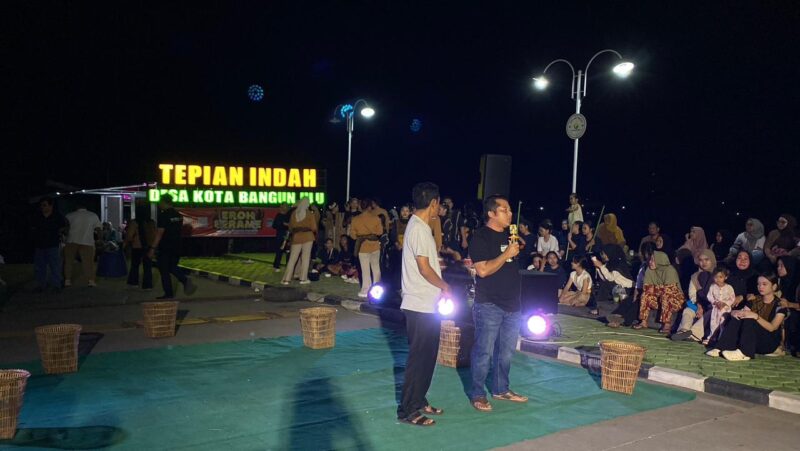 Pembukaan Eroh Berame Festival Wisata Kuliner di Desa Kota Bangun Ulu (Latif)