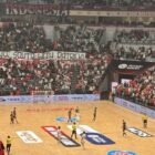 Timnas Futsal Indonesia saat melawan Australia di Jakarta