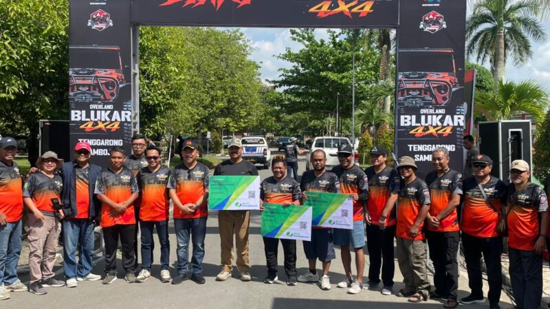 Pelepasan peserta Overland 4x4 Offroad Blukar Kukar Idaman 2025 (Latif)