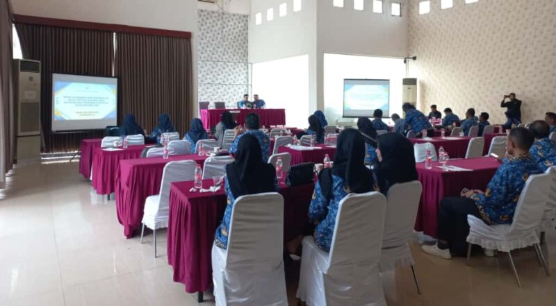 Rapat Koordinasi dan Pengumpulan Data Statistik Sektoral yang digelar DKP Kukar