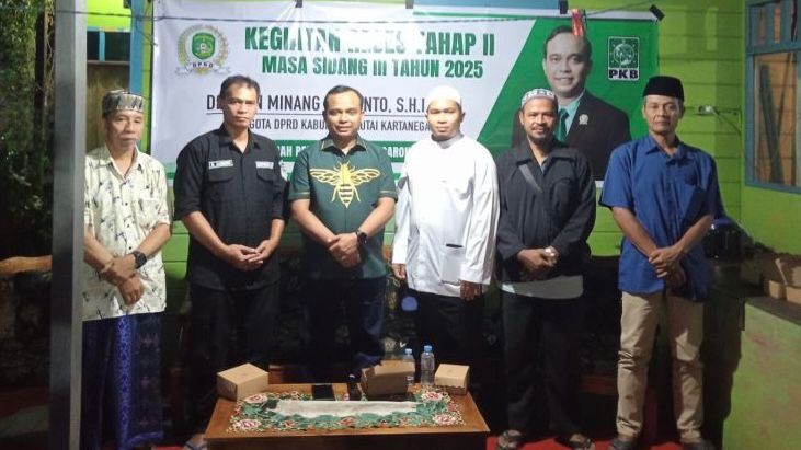 Anggota DPRD Kukar, Desman Minang Endianto reses di Kelurahan Melayu, Kecamatan Tenggarong