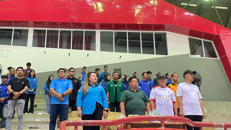 Pembukaan Turnamen Futsal KNPI Cup 2025 (Latif/Eksposisi)