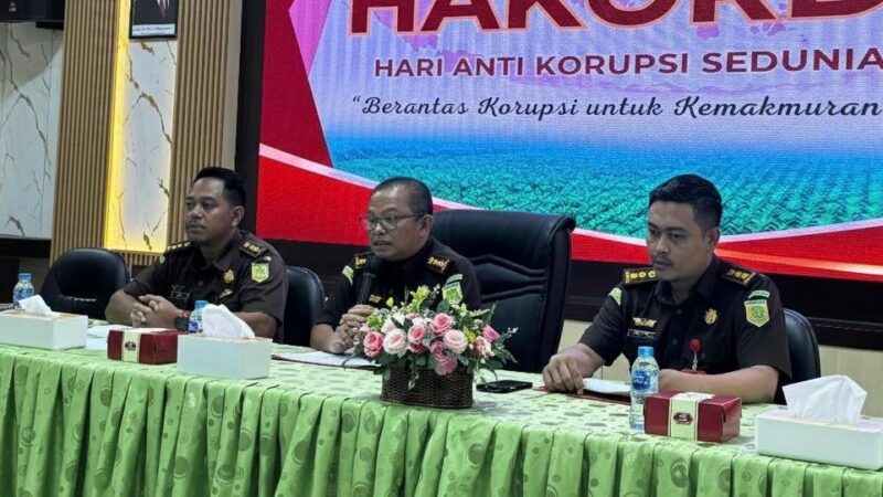 Peringatan Hari Anti Korupsi Sedunia (Hakordia) 2025 di Kejari Kukar (Latif/Eksposisi)