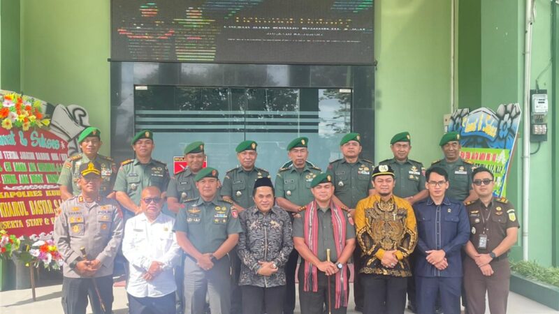 Acara penyambutan Dandim 0906/KKR (Latif/Eksposisi)