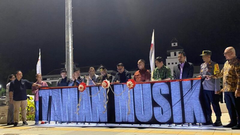 Peresmian Taman Musik Kota Raja Tenggarong (Latif/Eksposisi)