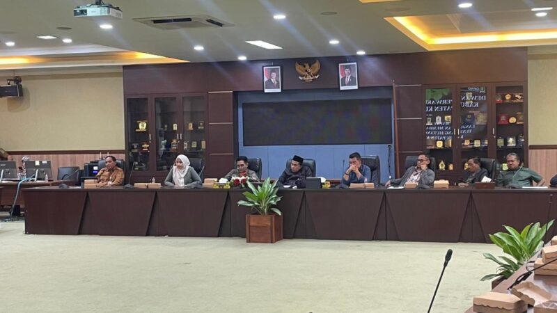 RDP yang digelar DPRD Kukar bersama Pemkab Kukar dan Forum Kontraktor Kukar (Latif/Eksposisi)